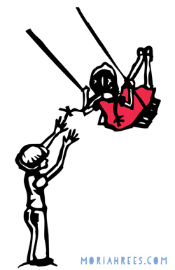 Children Swinging